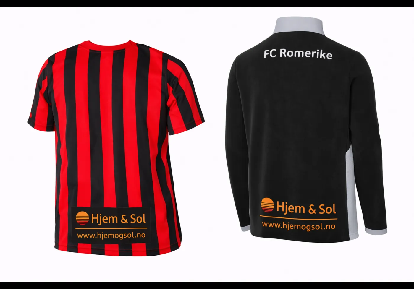 Hjem og Sol er stolt sponsor av FC Romerike